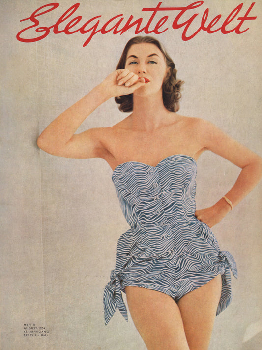ELEGANTE WELT August 1954