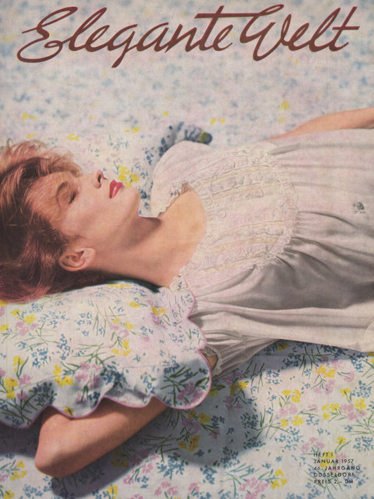 ELEGANTE WELT January 1957