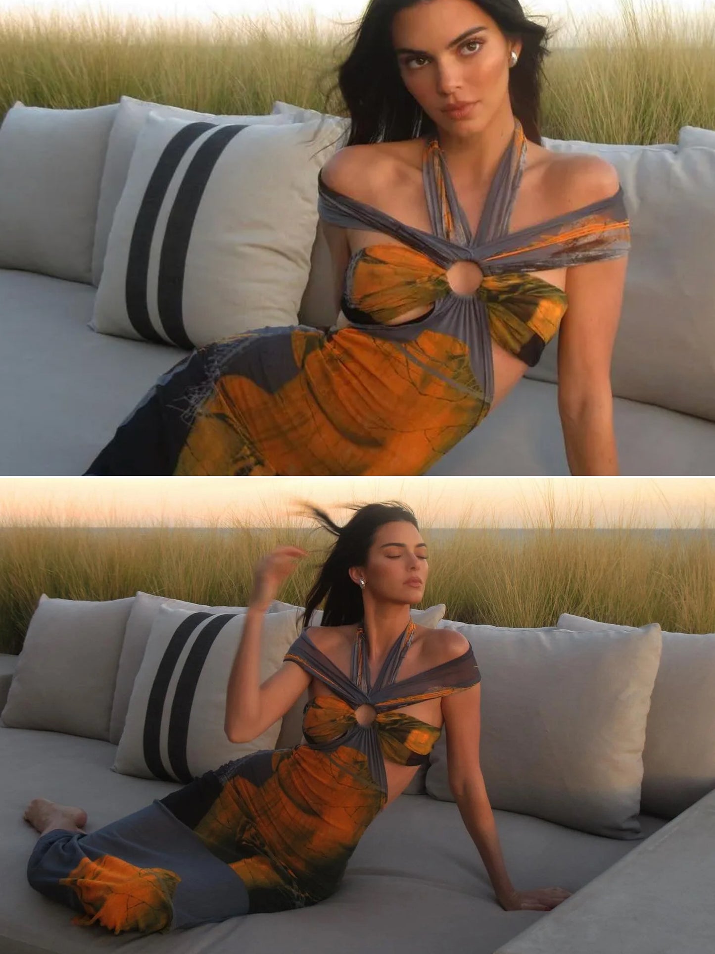 JEAN PAUL GAULTIER Spring 1999 Vintage Venus de Milo Mesh Longsleeve Top Shirt Size M