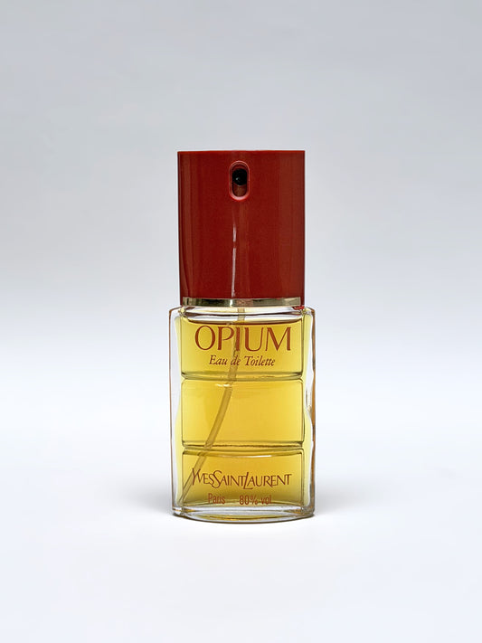 YVES SAINT LAURENT Opium (1977) 36 ml Eau de Toilette w/ Box Vintage Perfume Parfum Rare 1980s Version
