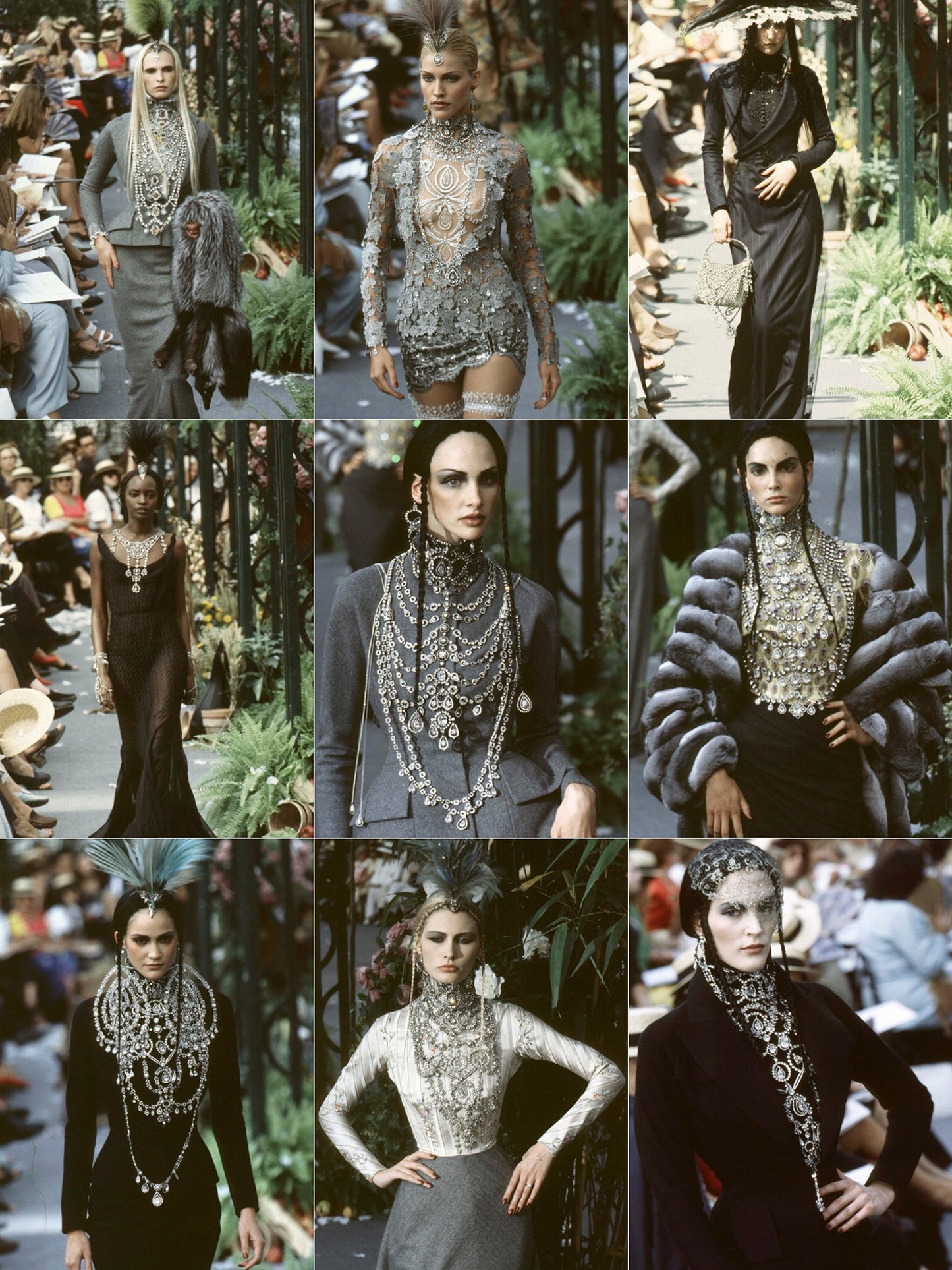 CHRISTIAN DIOR by JOHN GALLIANO 1990s 2000s Vintage Ultra Wide Statement Bracelet