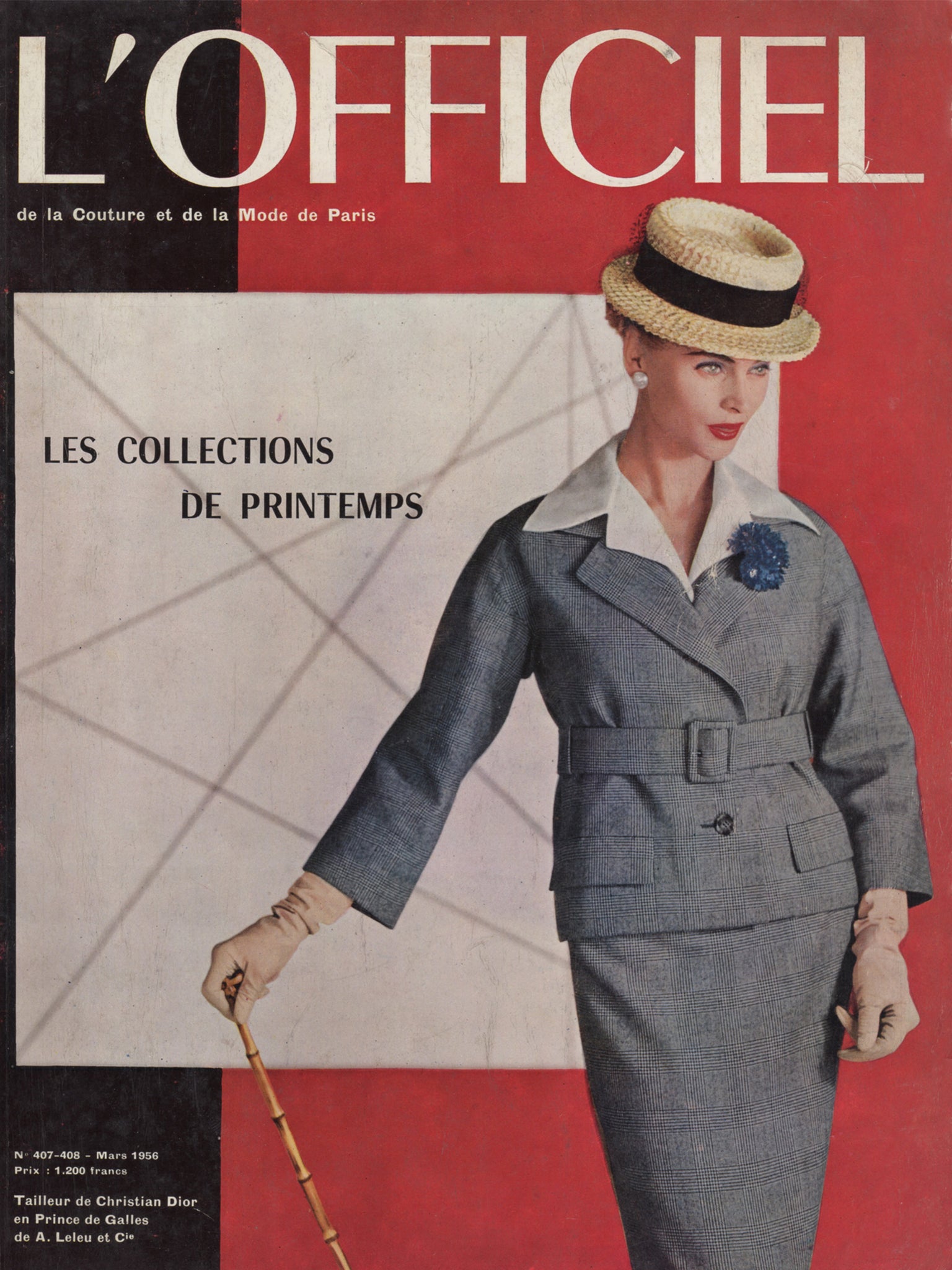 L'OFFICIEL PARIS March 1956
