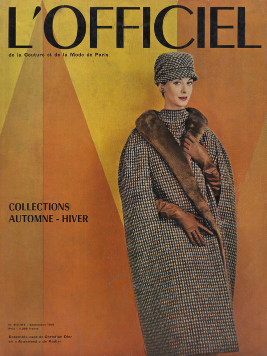 L'OFFICIEL PARIS September 1956