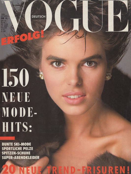 VOGUE GERMANY October 1984