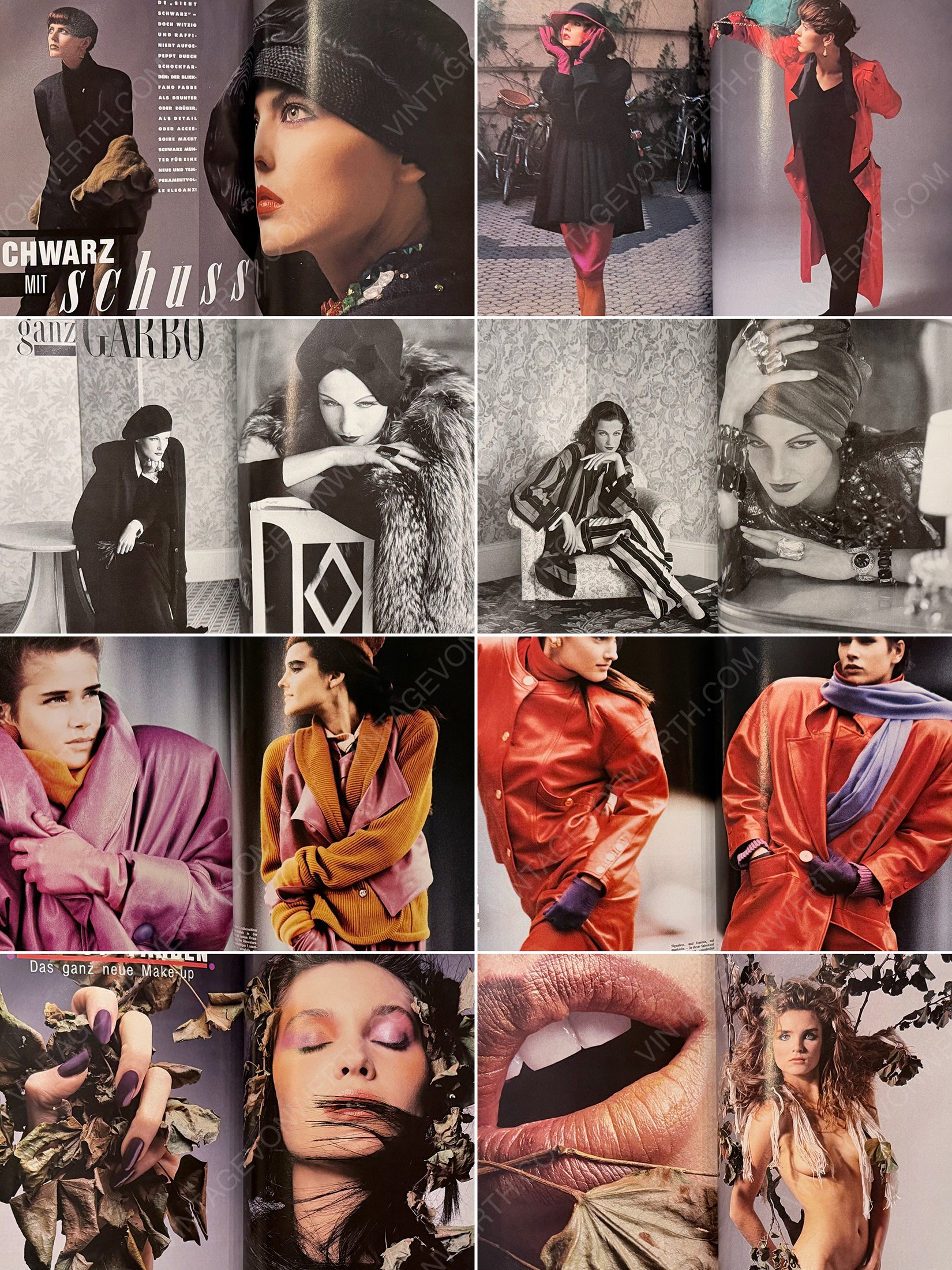VOGUE GERMANY SEPTEMBER 1985 – VINTAGE VON WERTH