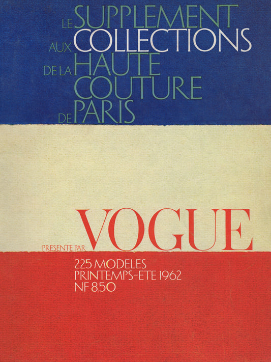 VOGUE PARIS Haute Couture Collections Spring 1962