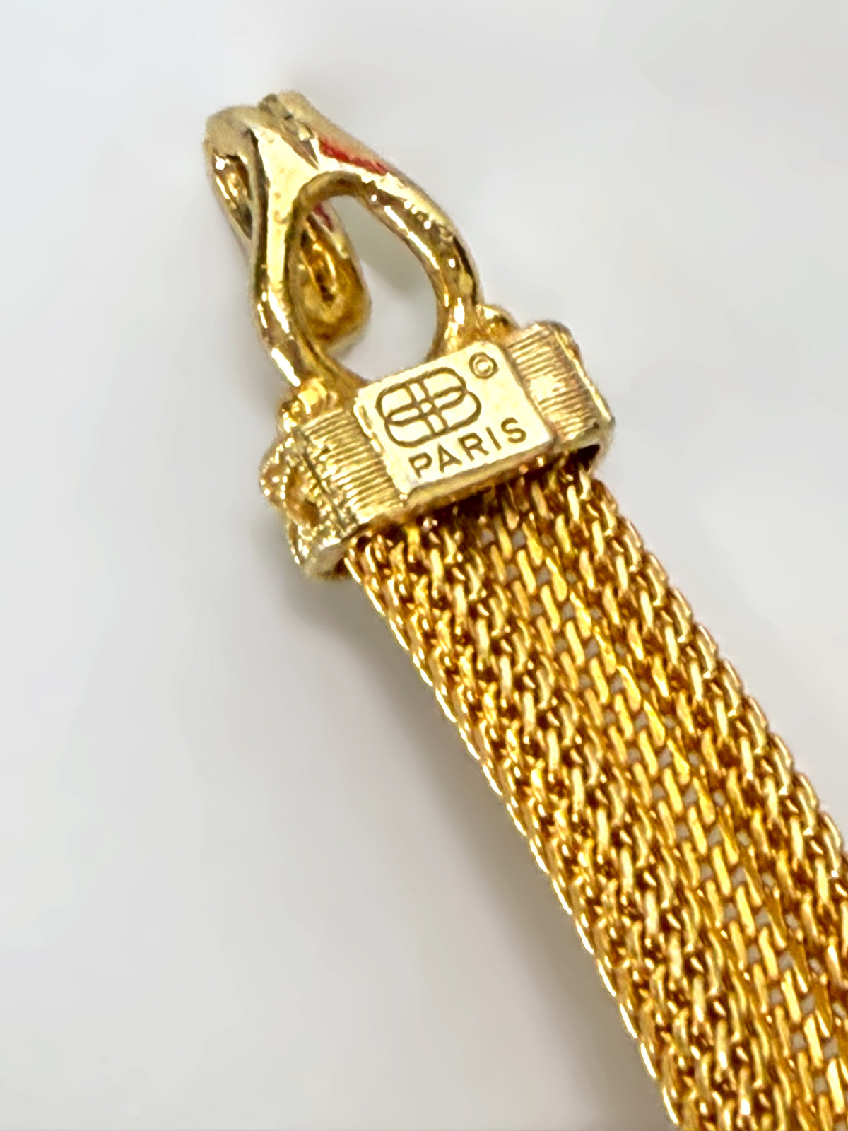 BALENCIAGA 1980s Vintage Statement Necklace