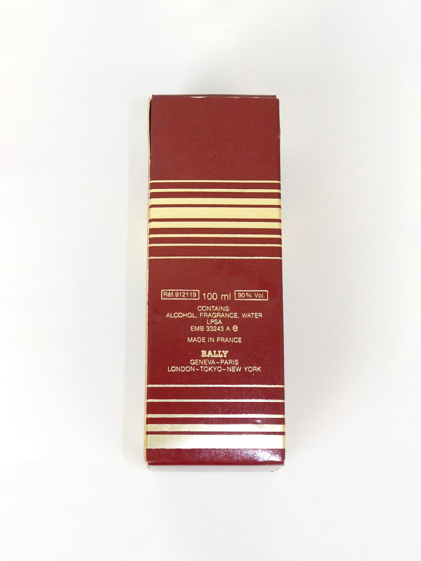 BALLY Bally Féminine 100 ml Eau de Toilette EdT Splash 1970s 1980s Vintage Perfume Parfum