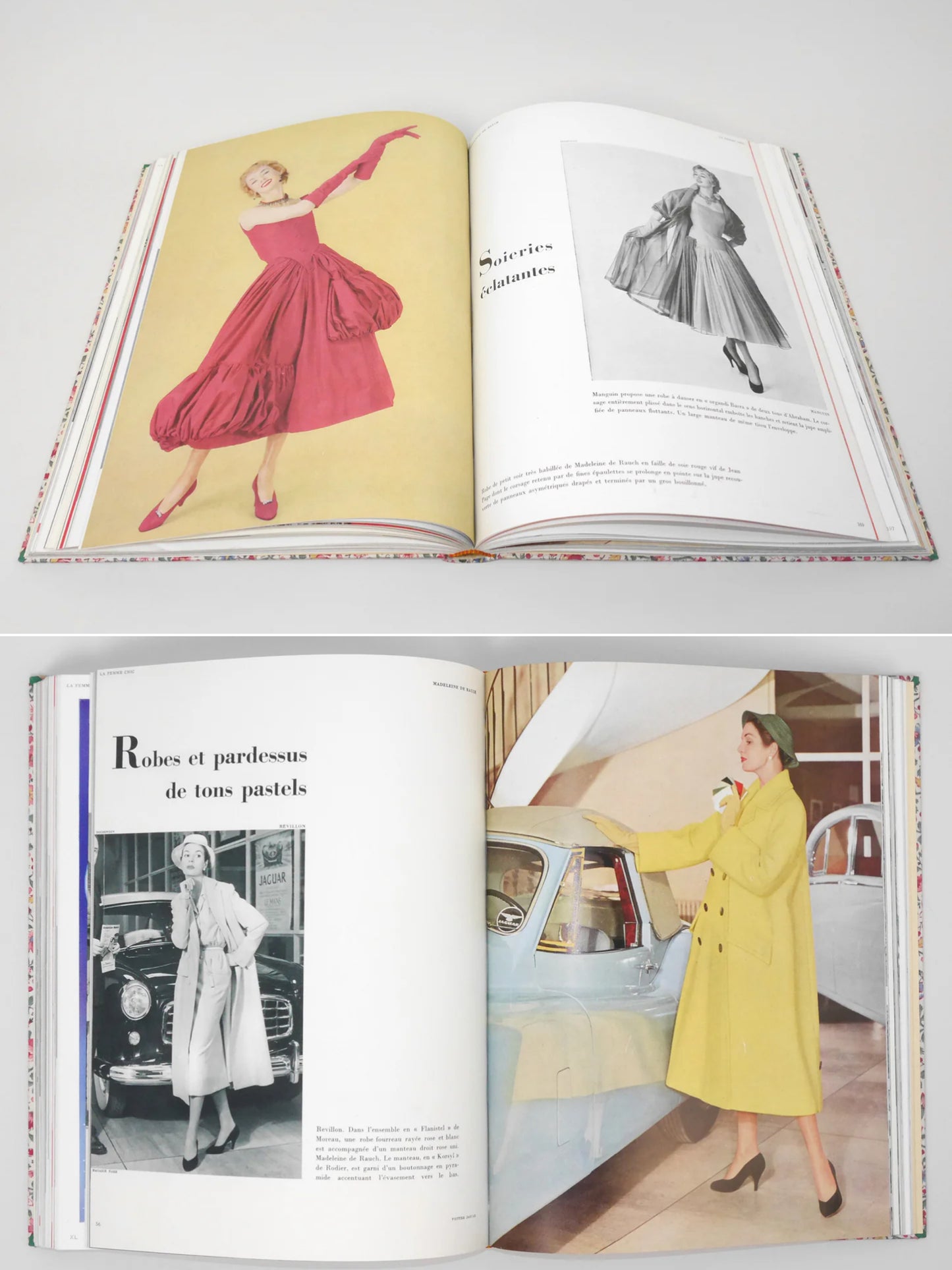 Bound Vintage Fashion Magazine Issues - FEMME CHIC 1955