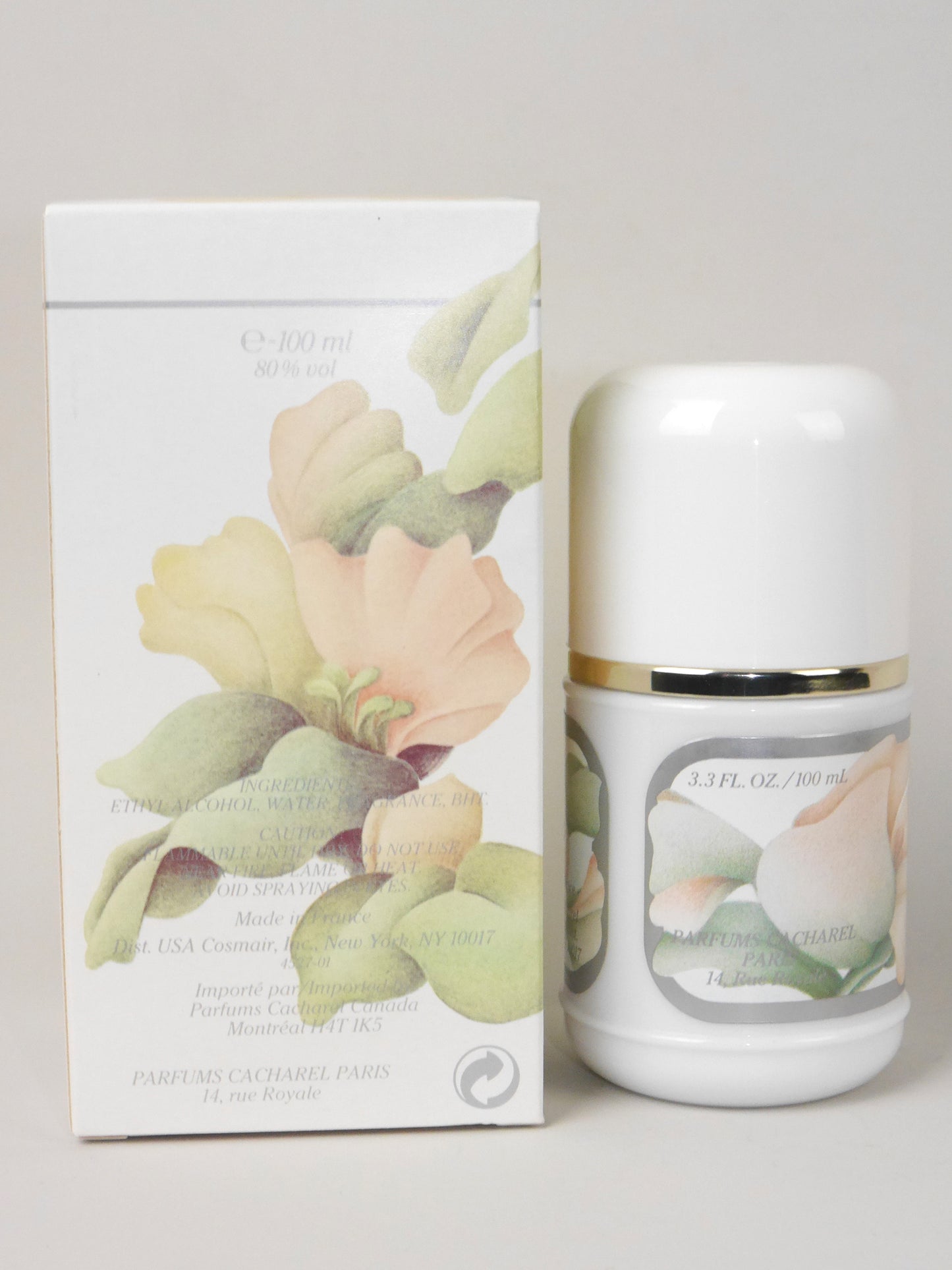 CACHAREL Anaïs Anaïs (1978) 100 ml Eau de Toilette EdT Natural Spray 1990s Vintage Perfume Parfum