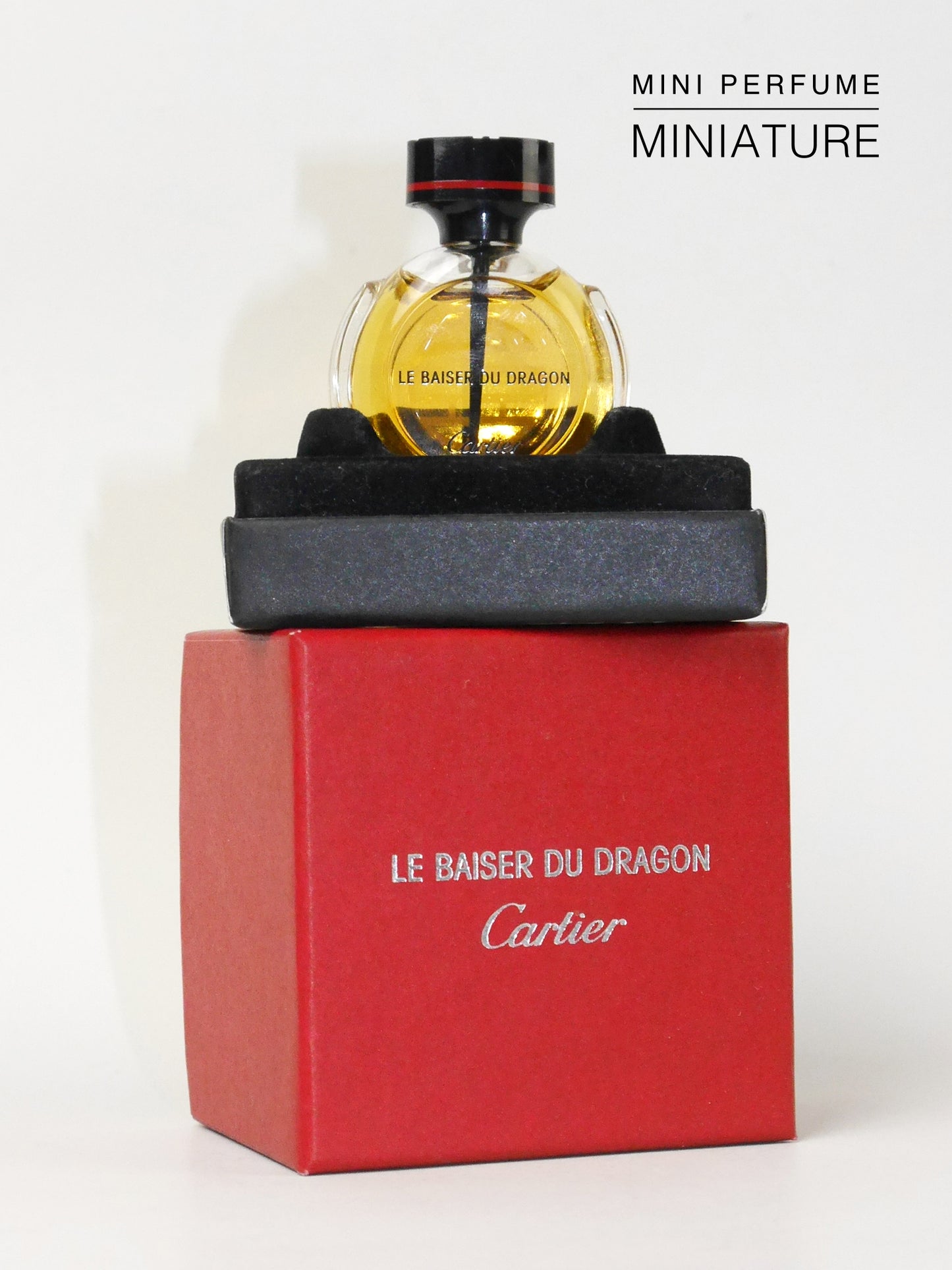 CARTIER Le Baiser du Dragon (2003) 7,5 ml Eau de Parfum Miniature EdP Splash Vintage Perfume