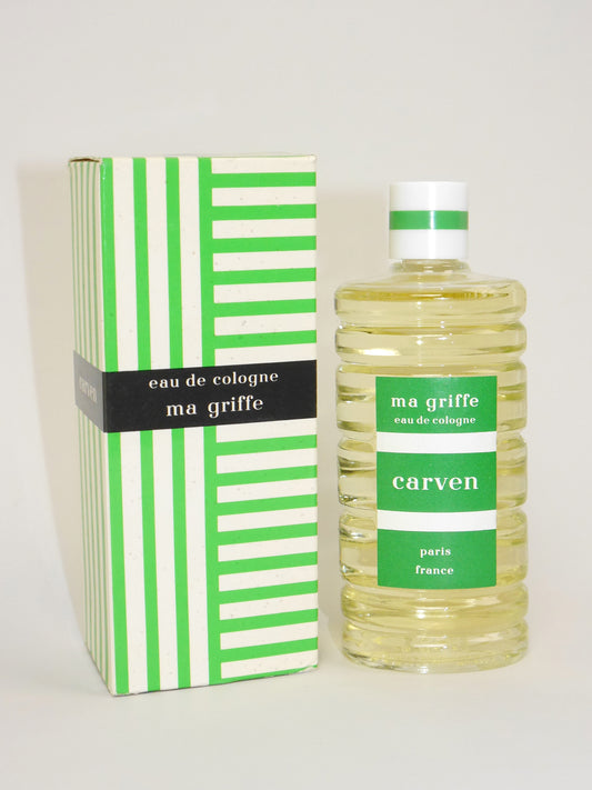 CARVEN Ma Griffe (1946) 120 ml Eau de Cologne EdC Splash Vintage Perfume 1960s 1970s Version