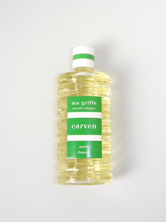 CARVEN Ma Griffe (1946) 120 ml Eau de Cologne EdC Splash Vintage Perfume 1960s 1970s Version