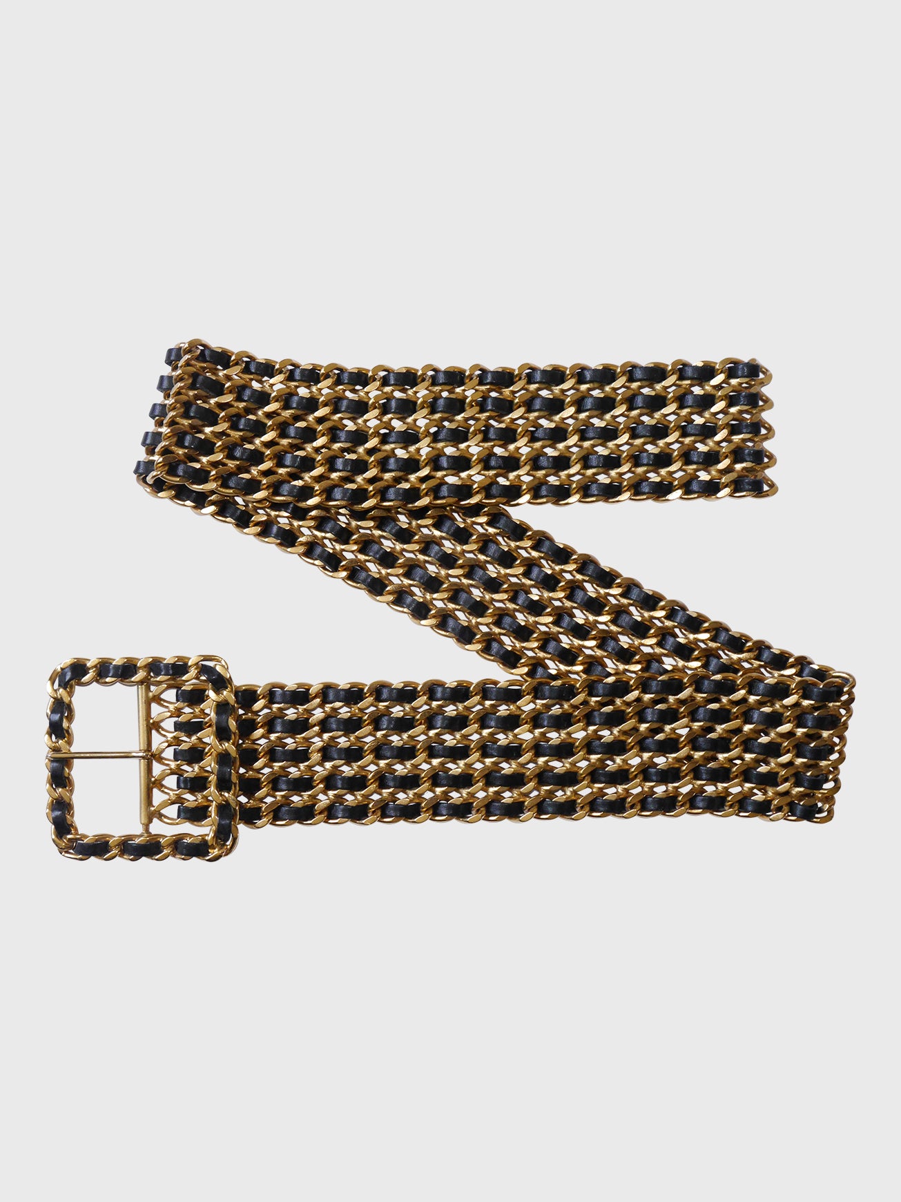 CHANEL Spring 1993 Multi-Strand Chain Belt As Modeled By Kate Moss ...