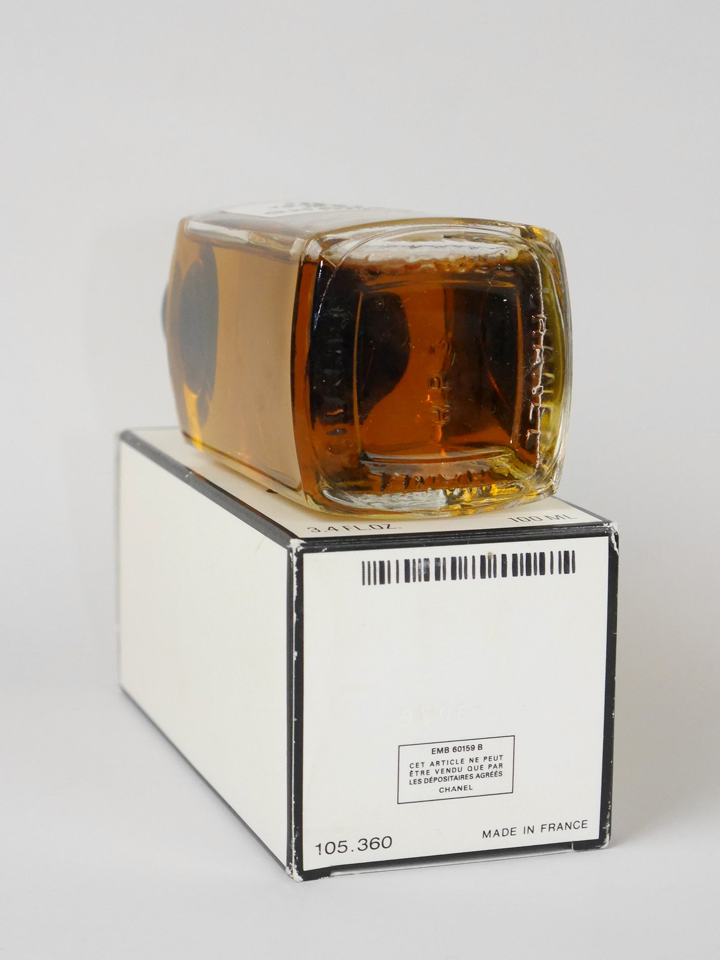 CHANEL No. 5 (1921) 100 ml Eau de Toilette EdT Splash Vintage Perfume Parfum 1980s 1990s Version