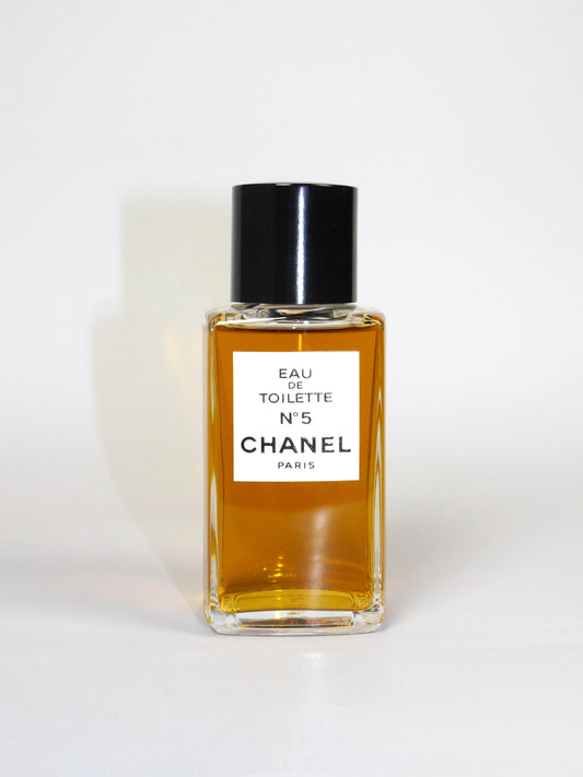 CHANEL No. 5 (1921) 100 ml Eau de Toilette EdT Splash Vintage Perfume Parfum 1980s 1990s Version