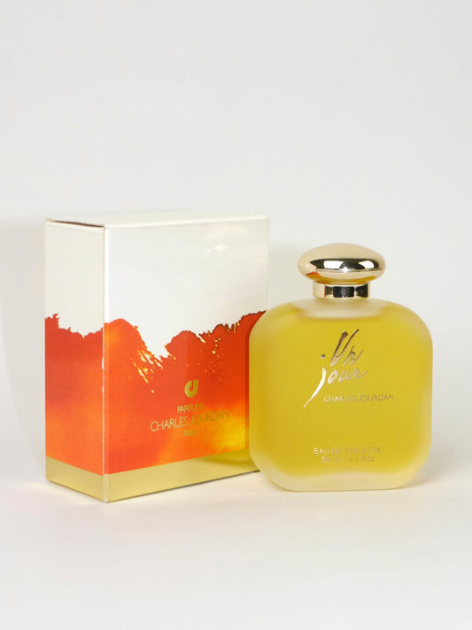 CHARLES JOURDAN Un Jour (1982) 50 ml Eau de Toilette EdT Splash 1990s Vintage Perfume Parfum