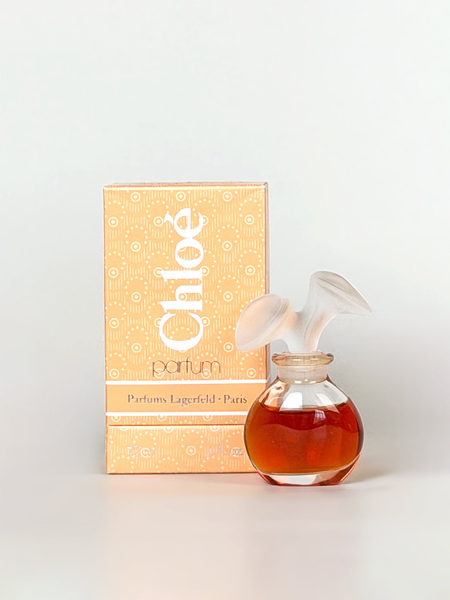 CHLOÉ Chloé (1975) 7,5 ml Parfum Splash 1980s Vintage Perfume Discontinued Rare