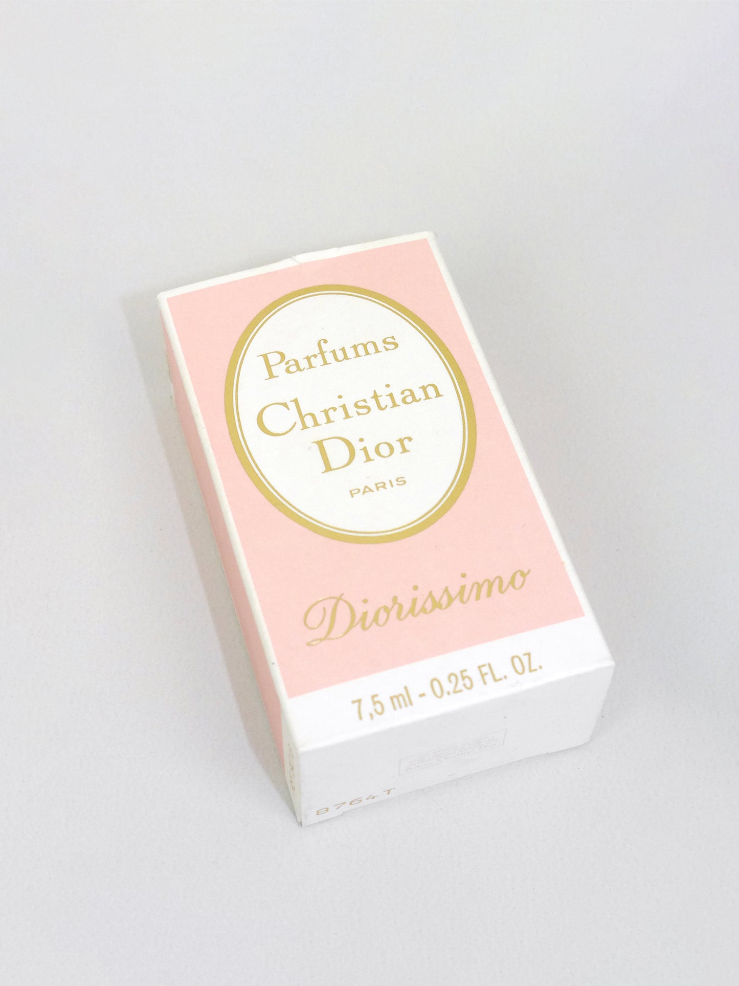 CHRISTIAN DIOR Diorissimo (1956) 7,5 ml Perfume Extrait de Parfum 1960s Vintage Rare
