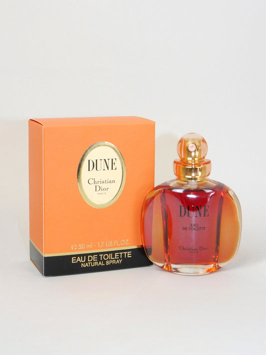 CHRISTIAN DIOR Dune (1991) 50 ml Eau de Toilette EdT 1990s Vintage Perfume Parfum