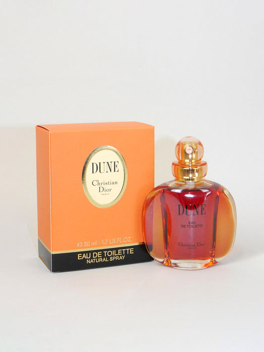 CHRISTIAN DIOR Dune (1991) 50 ml Eau de Toilette EdT 1990s Vintage Perfume Parfum