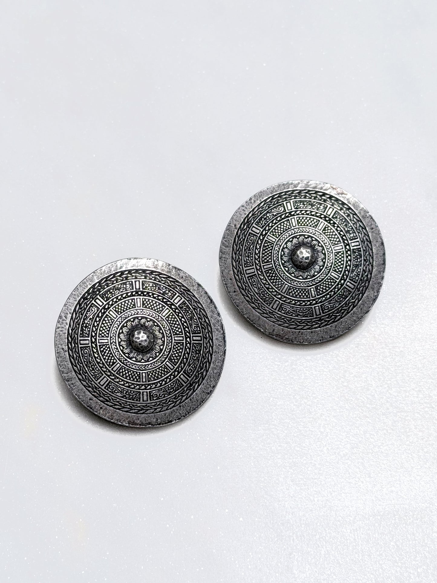 CHRISTIAN DIOR by JOHN GALLIANO Spring 1999 Vintage Mao Clip-On Earrings