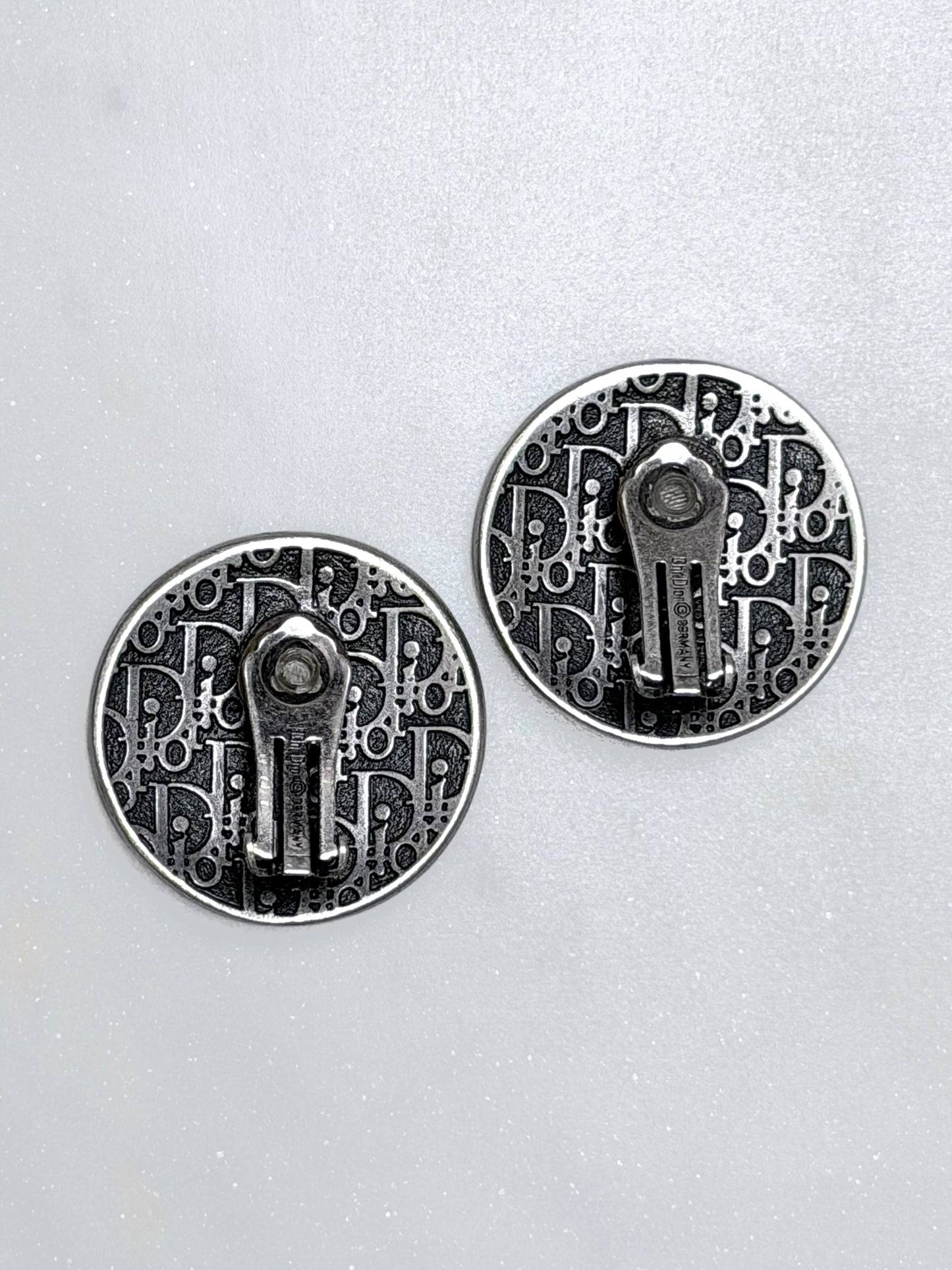CHRISTIAN DIOR by JOHN GALLIANO Spring 1999 Vintage Mao Clip-On Earrings
