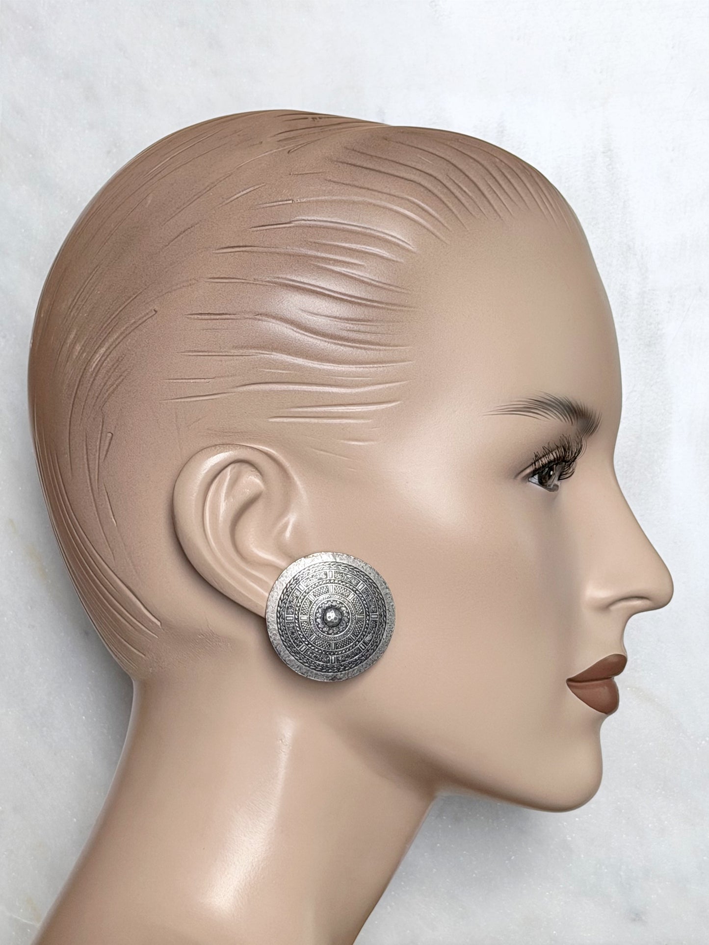CHRISTIAN DIOR by JOHN GALLIANO Spring 1999 Vintage Mao Clip-On Earrings