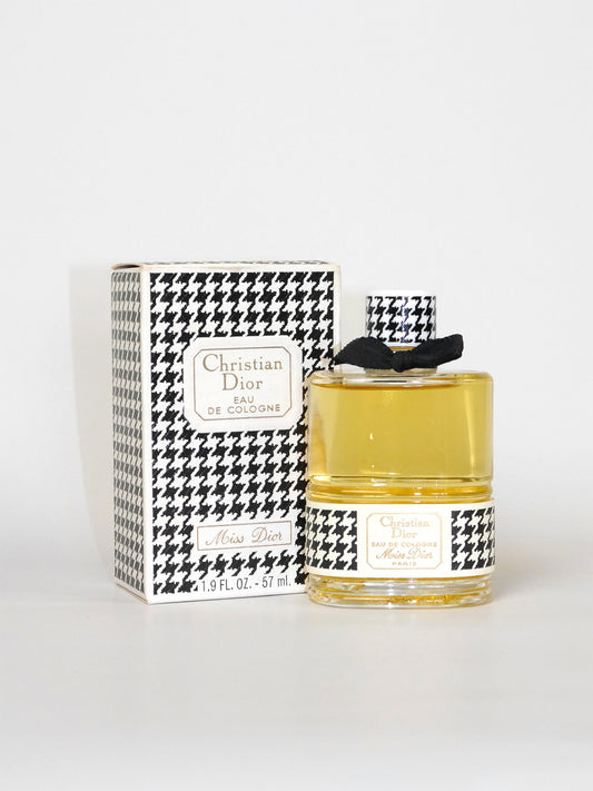 CHRISTIAN DIOR Miss Dior (1947) 57 ml Eau de Cologne Splash 1970s Vintage Perfume Parfum