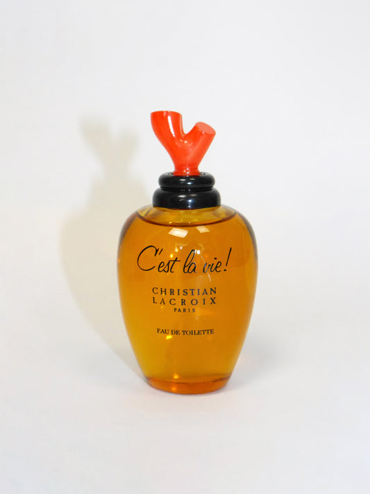CHRISTIAN LACROIX C'est la vie! (1990) 50 ml Eau de Toilette EdT Splash 1990s Vintage Perfume Parfum