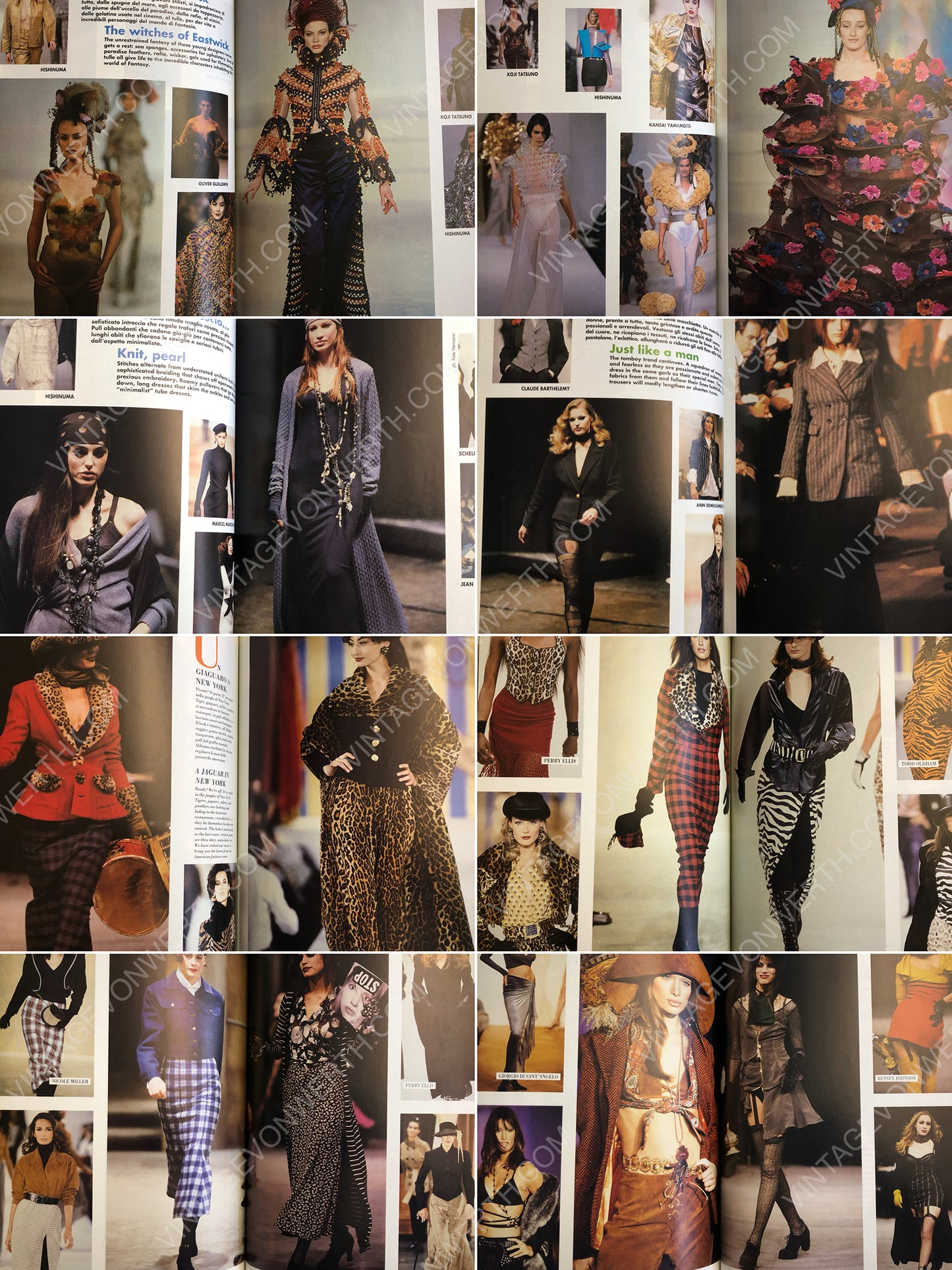 COLLEZIONI Donna N. 29 Prêt-à-Porter Ready-to-Wear Fall 1992/1993 "BIS"