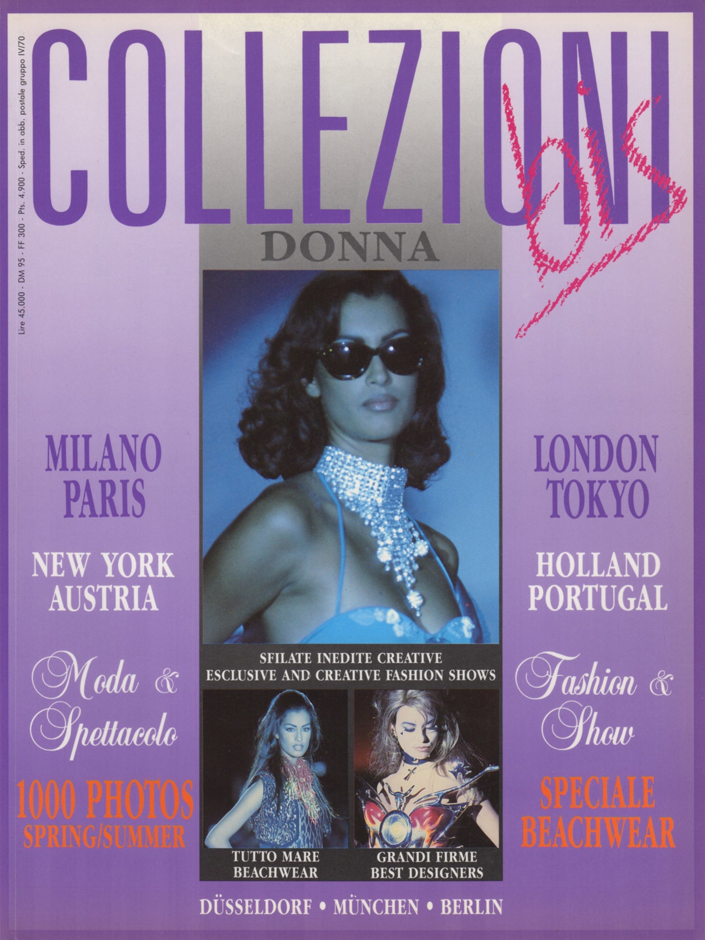 COLLEZIONI Donna N. 26 Prêt-à-Porter Ready-to-Wear Spring 1992 "BIS"