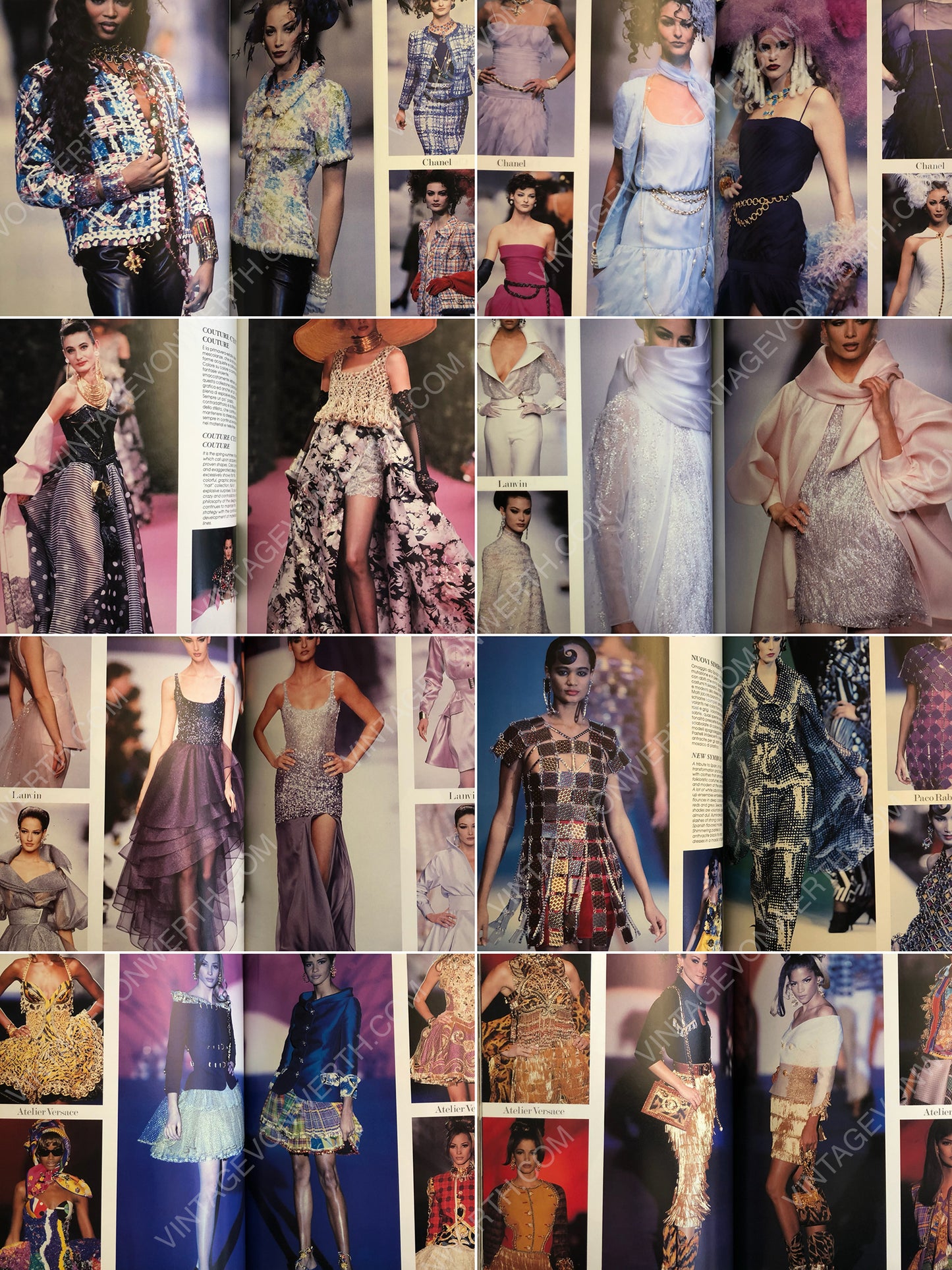 COLLEZIONI N. 27 Haute Couture Alta Moda Spring 1992