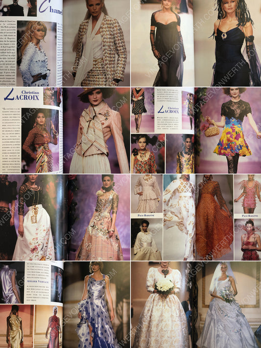 COLLEZIONI N. 39 Haute Couture Alta Moda Spring 1994