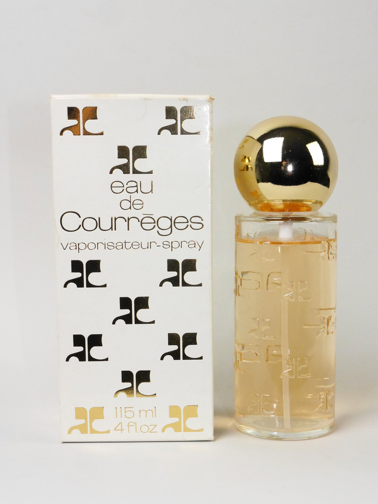 COURRÈGES Eau de Courrèges (1974) 115 ml Eau de Toilette EdT Spray 1970s Vintage Perfume Parfum