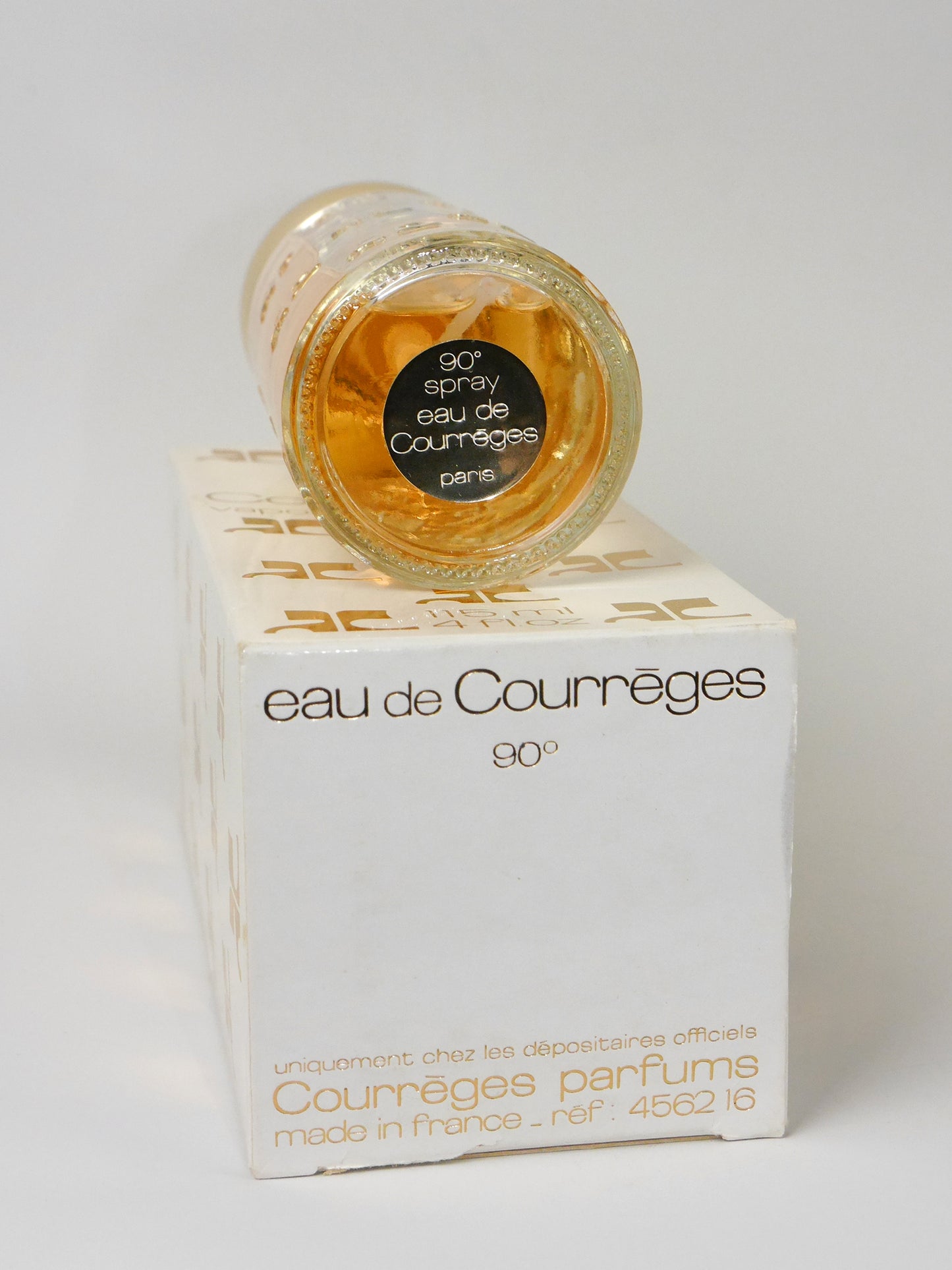 COURRÈGES Eau de Courrèges (1974) 115 ml Eau de Toilette EdT Spray 1970s Vintage Perfume Parfum