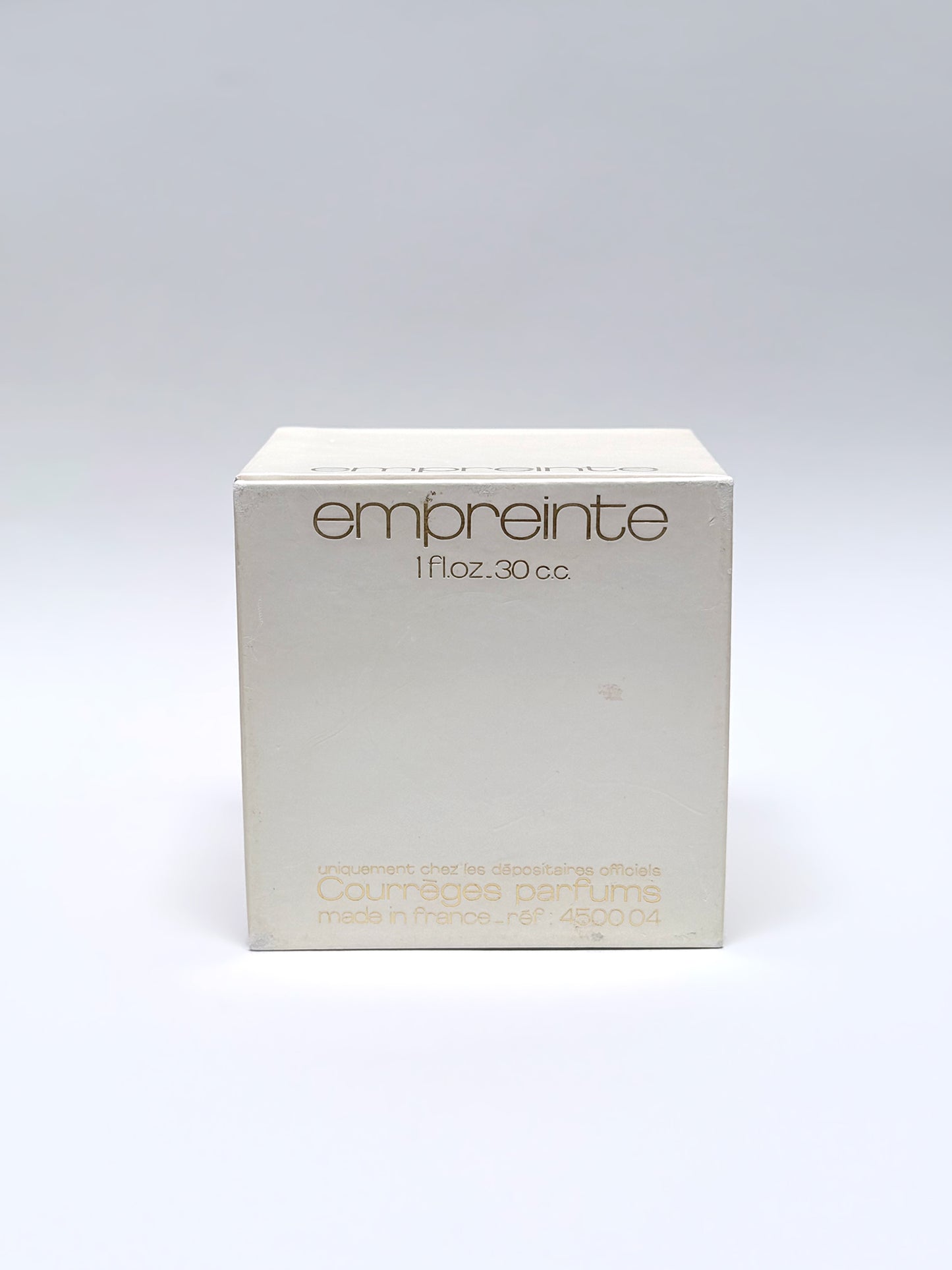 COURRÈGES Empreinte (1971) 30 ml Extrait de Parfum w/ Box 1970s Vintage Perfume Discontinued