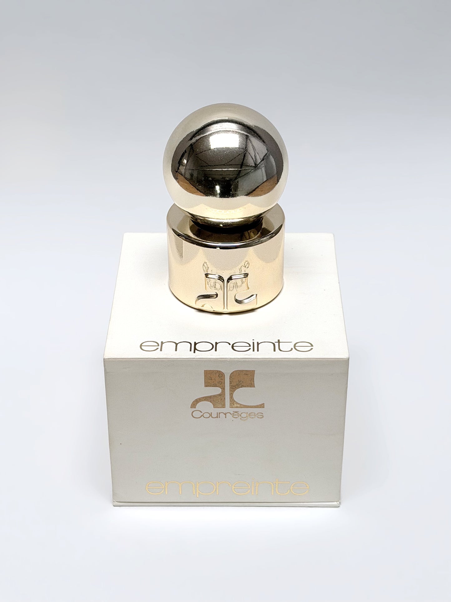 COURRÈGES Empreinte (1971) 30 ml Extrait de Parfum w/ Box 1970s Vintage Perfume Discontinued