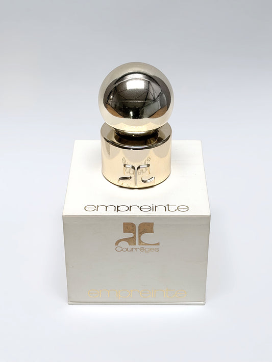 COURRÈGES Empreinte (1971) 30 ml Extrait de Parfum w/ Box 1970s Vintage Perfume Discontinued