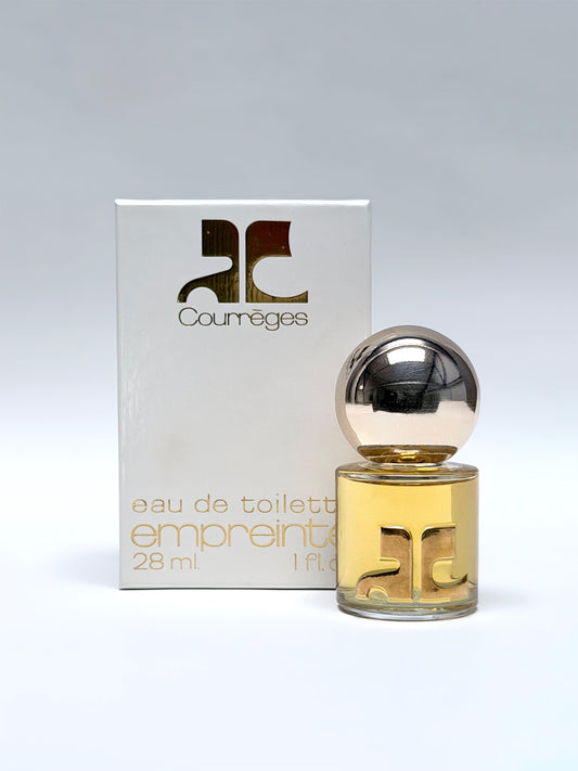 COURRÈGES Empreinte (1971) 28 ml Eau de Toilette Splash w/ Box 1970s Vintage Perfume Parfum Discontinued