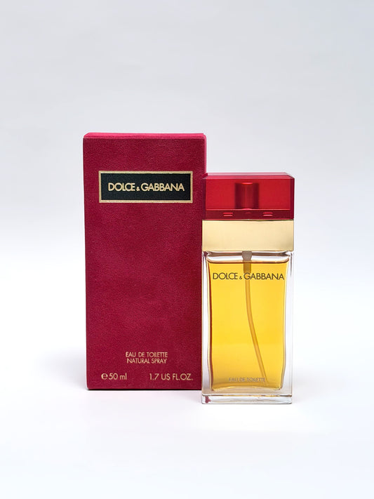 DOLCE & GABBANA Dolce & Gabbana (1992) 50 ml Eau de Toilette Spray w/ Box Vintage Perfume Euroitalia Version