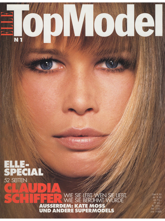 ELLE TOP MODEL No. 1 Claudia Schiffer German Edition