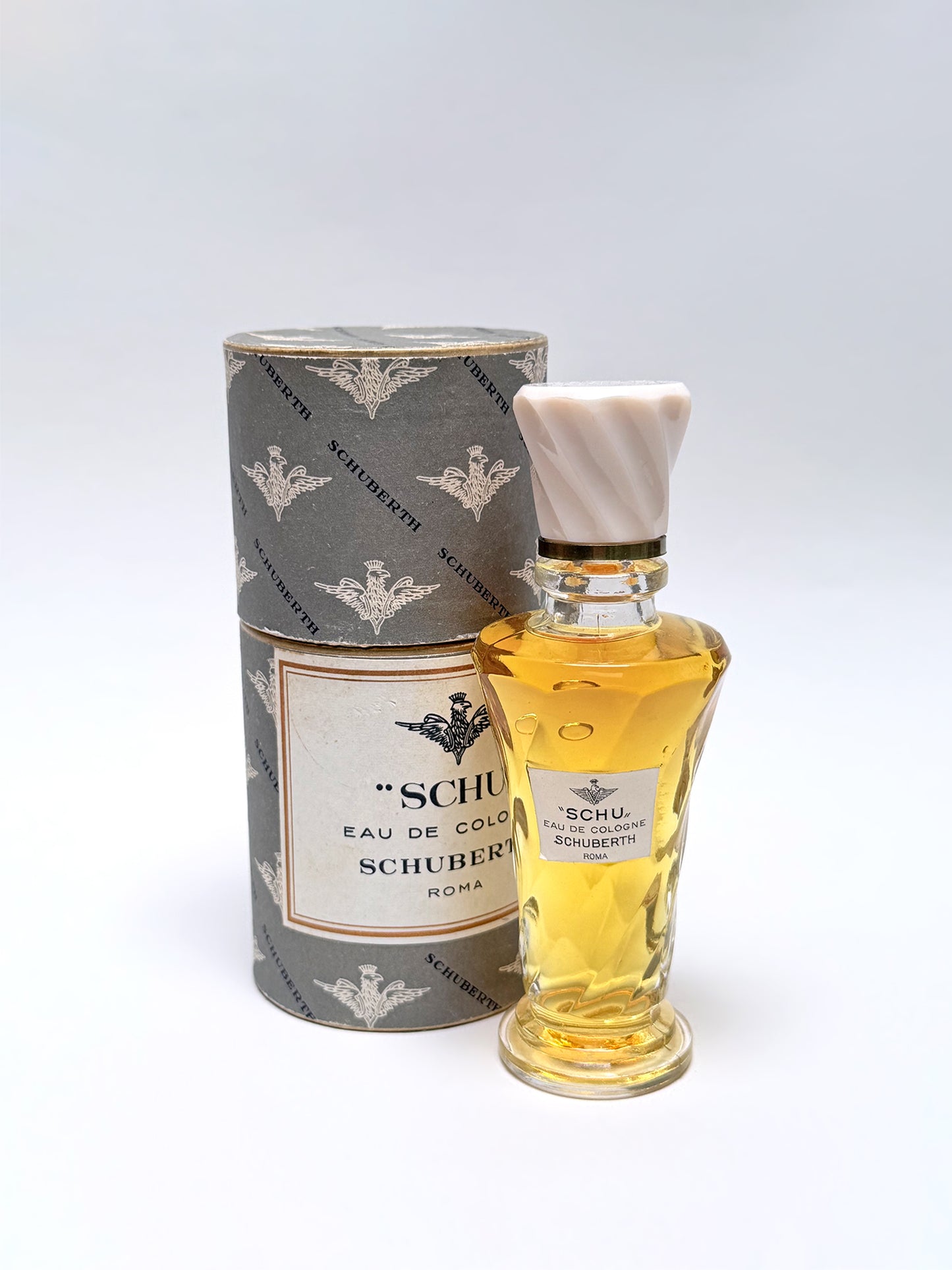 EMILIO SCHUBERTH Schu (1947) 50 ml Eau de Cologne Splash w/ Box Vintage Perfume Parfum Discontinued