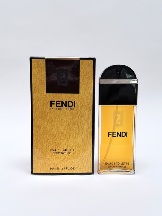 FENDI Fendi (1985) 50 ml Eau de Toilette Spray w/ Box Vintage Perfume Parfum Discontinued
