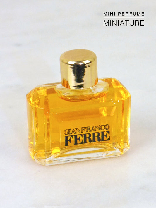 GIANFRANCO FERRÉ (1984) 5 ml Eau de Toilette EdT Miniature Perfume 1980s Vintage Parfum
