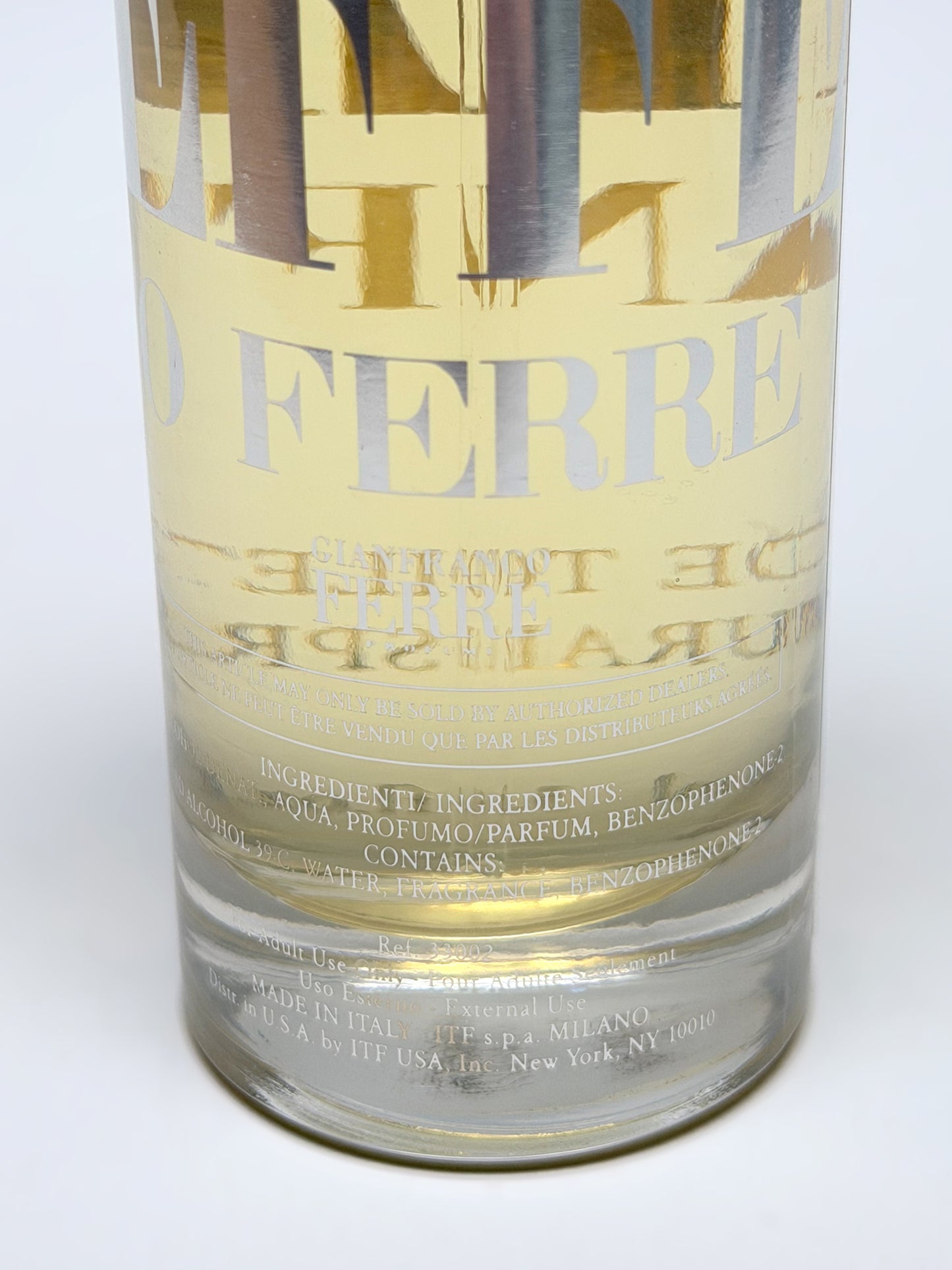 GIANFRANCO FERRÉ Gieffeffe (1995) 100 ml Eau de Toilette Spray 1990s Vintage Perfume Parfum Discontinued
