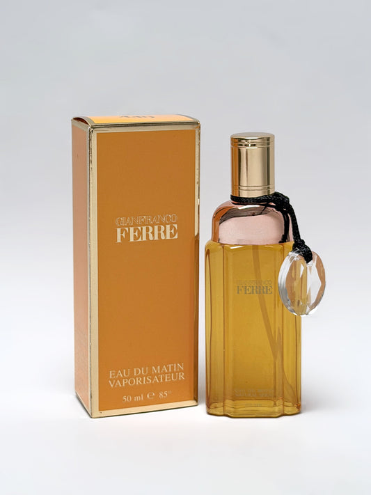 GIANFRANCO FERRÉ Gianfranco Ferré 50 ml Eau du Matin w/ Box Vintage Perfume Parfum Discontiued