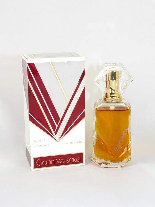 GIANNI VERSACE by Gianni Versace (1981) 30 ml Eau de Toilette EdT Natural Spray 1980s Vintage Perfume Parfum