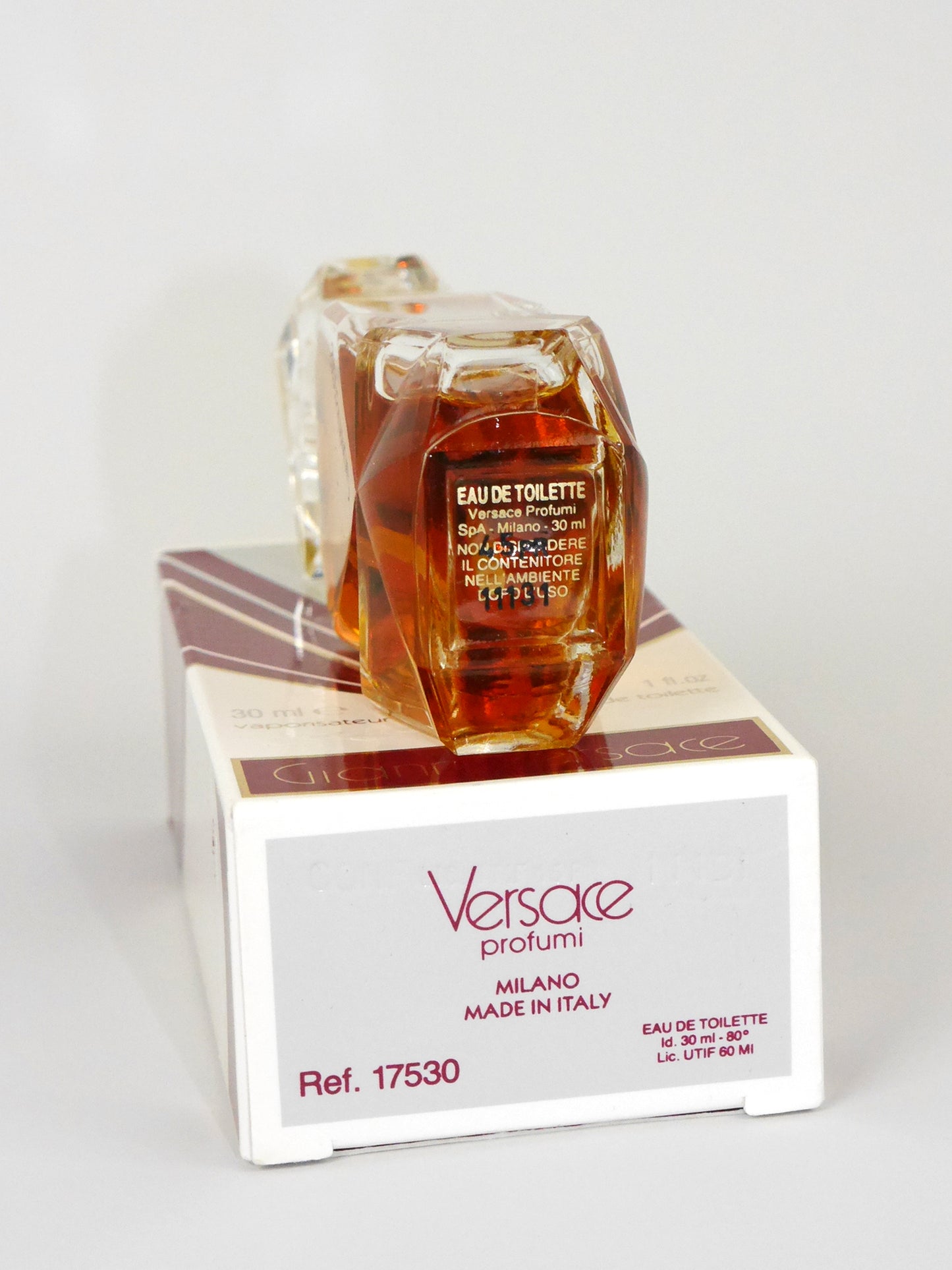 GIANNI VERSACE by Gianni Versace (1981) 30 ml Eau de Toilette EdT Natural Spray 1980s Vintage Perfume Parfum