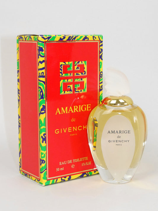 GIVENCHY Amarige (1991) 50 ml Eau de Toilette EdT Splash Vintage Perfume Parfum